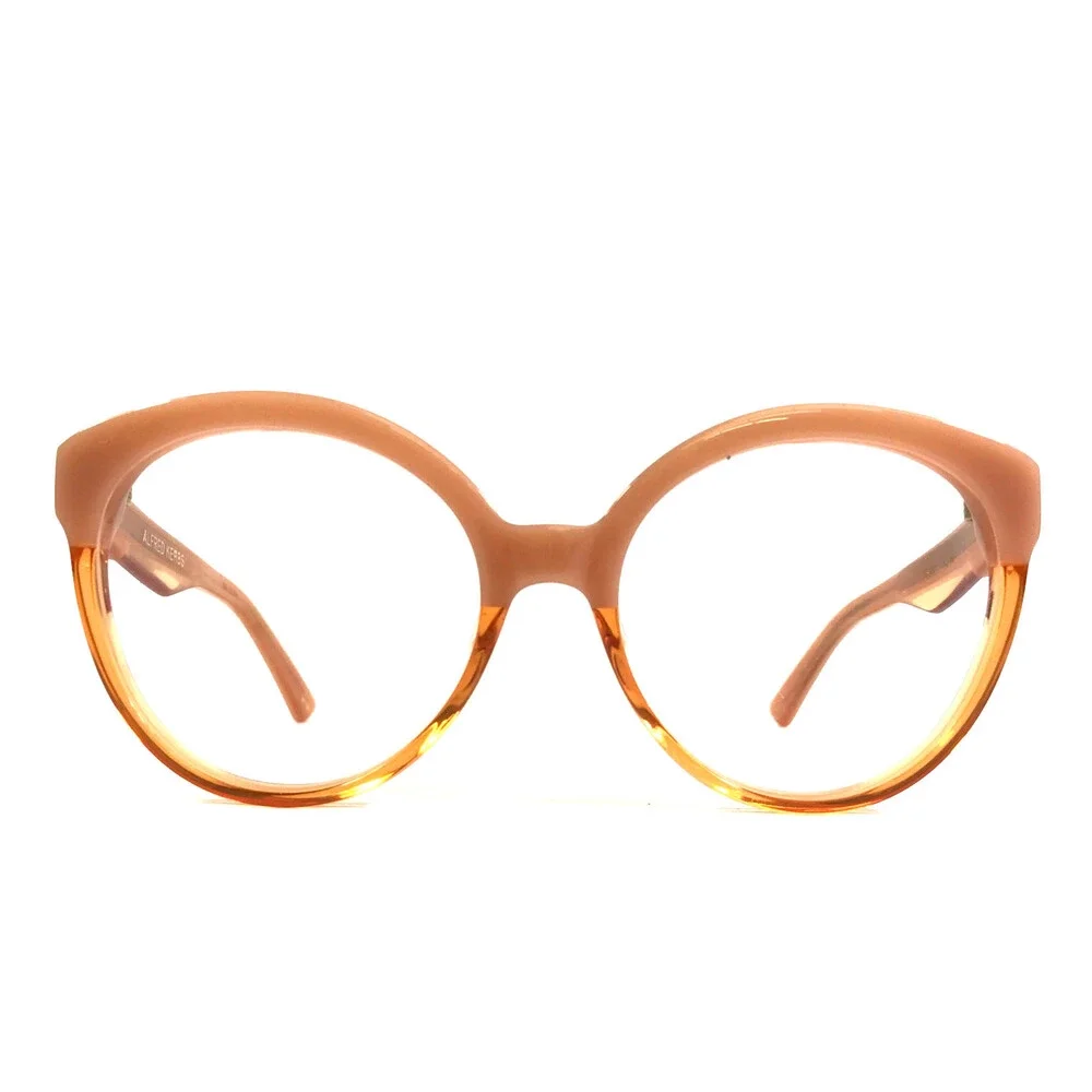 Alfred Kerbs Eyeglasses Frames ANDREA OG Orange Gradient Cat Eye 53-18-145